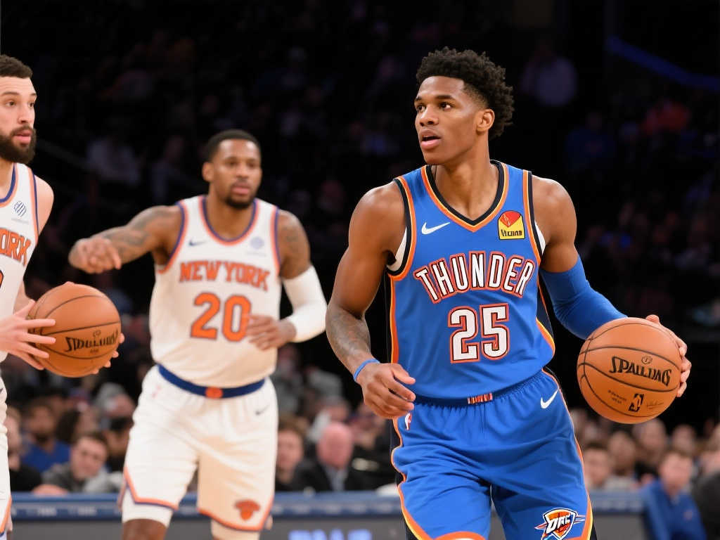 【直击】亚历山大展MVP风采 雷霆再下一城力克尼克斯 【直击】亚历山大展MVP风采 雷霆再下一城力克尼克斯