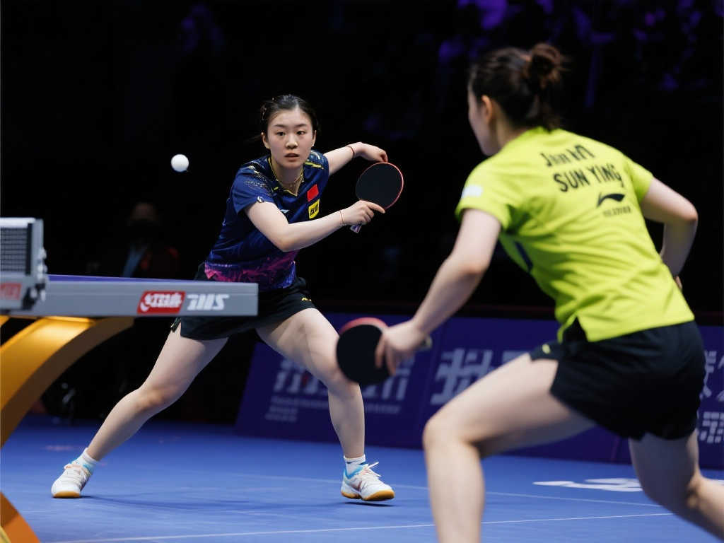 孙颖莎强势3-1击败简彤娟，顺利挺进乒乓球世界杯女单16强